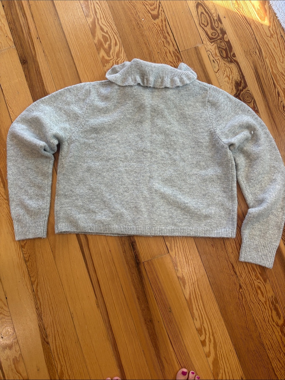 Maeve ruffle collar cardigan - Picture 5 of 6